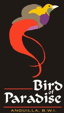 Logo for bird of Paradise, luxury villas in Anguilla
